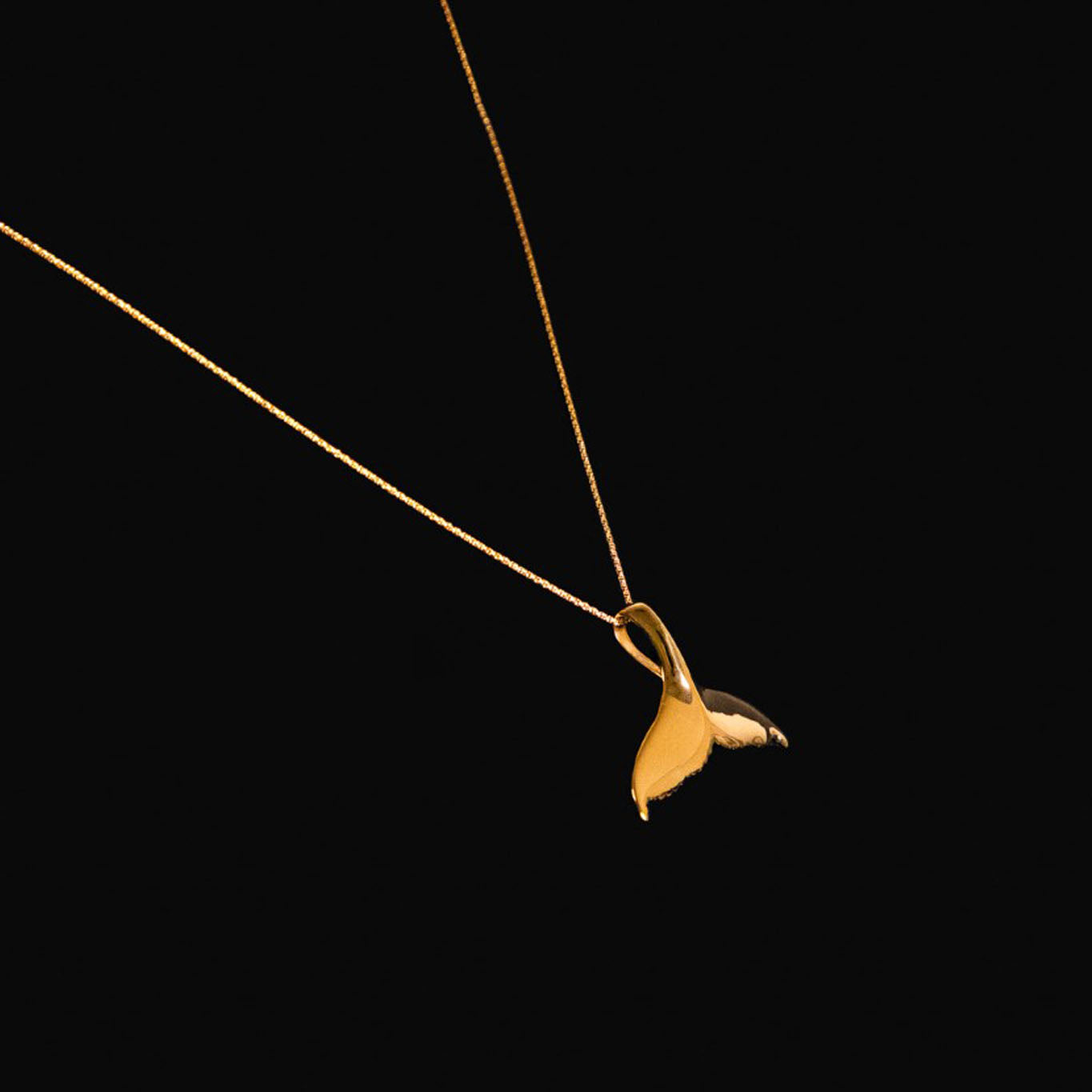 Gold Tailed Necklace