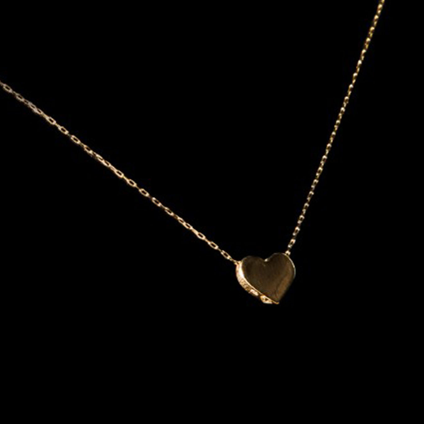 Gold Heart Necklace