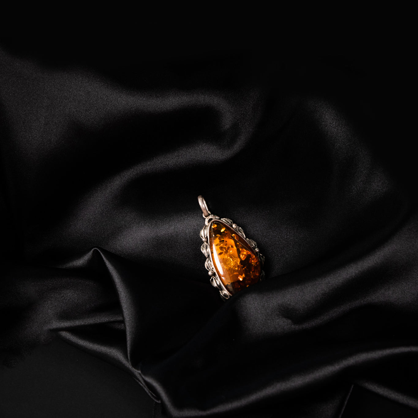 Antique Amber Pendant