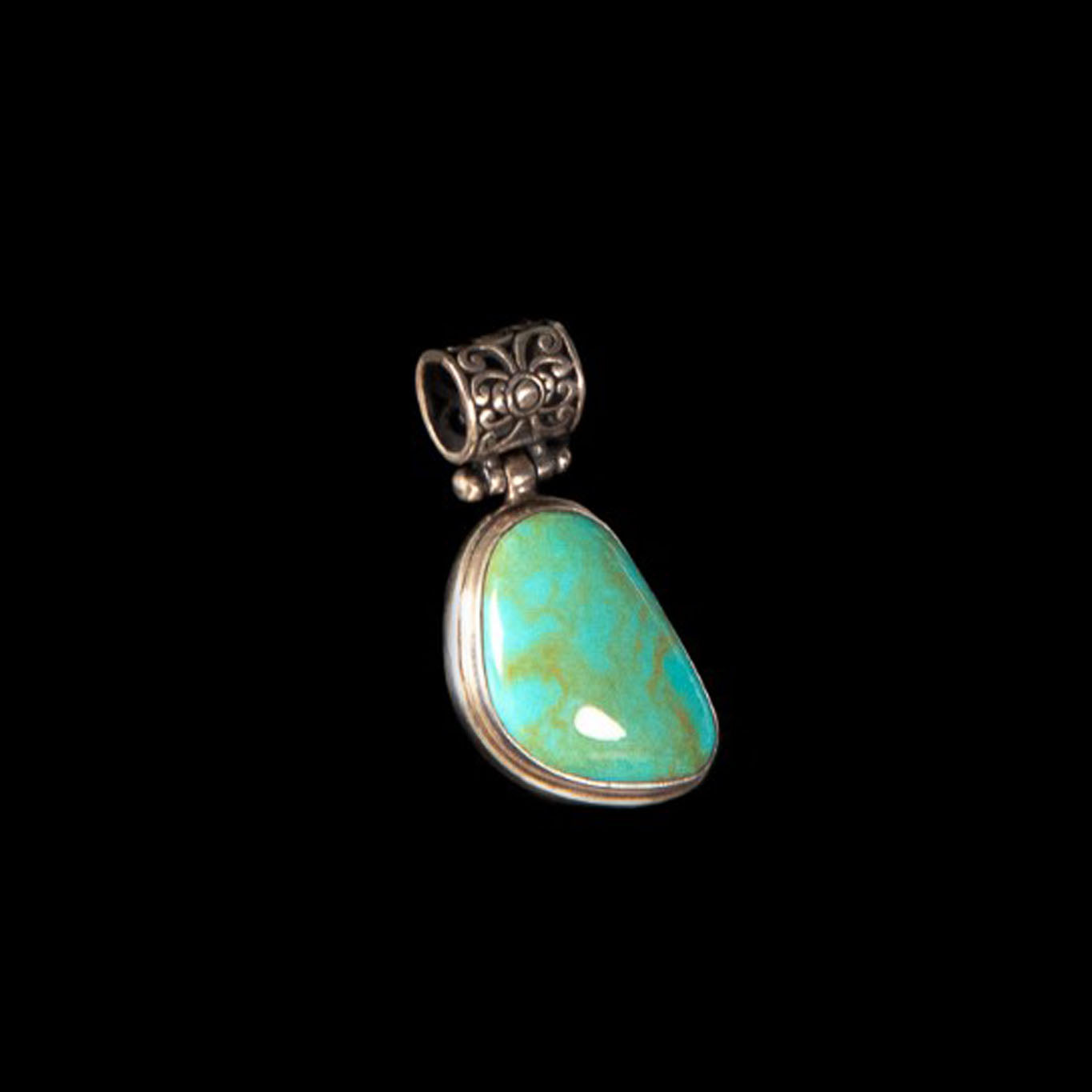 Antique Turquoise Pendant